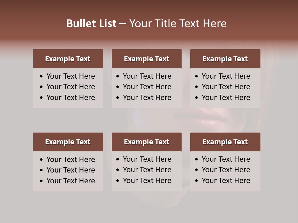 A Young Man With Brown Hair And A Black Shirt Is Looking At The Camera PowerPoint Template