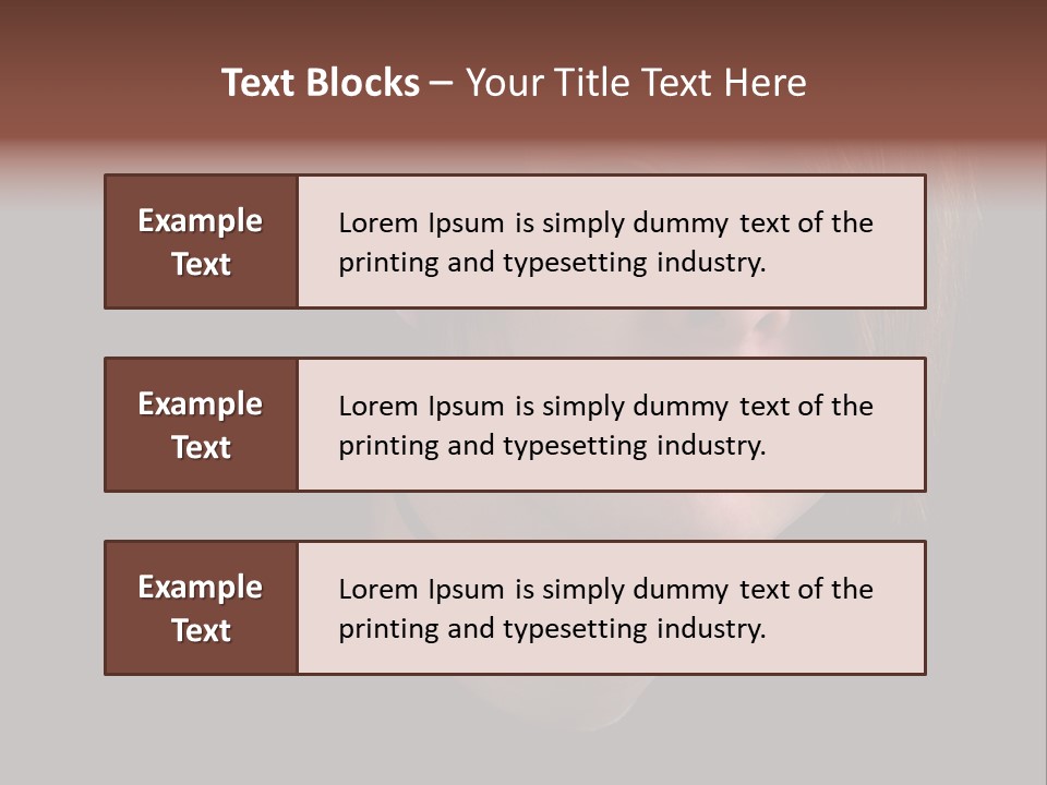A Young Man With Brown Hair And A Black Shirt Is Looking At The Camera PowerPoint Template