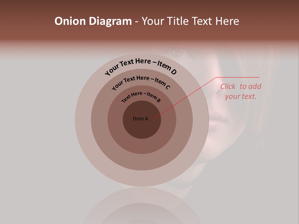 A Young Man With Brown Hair And A Black Shirt Is Looking At The Camera PowerPoint Template