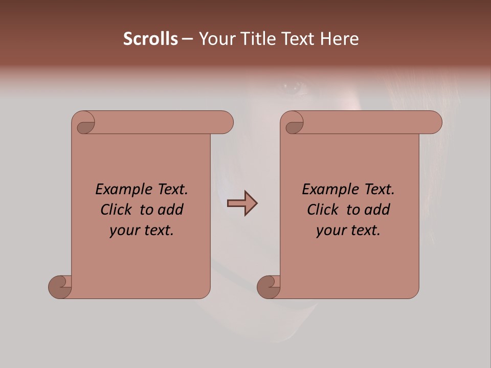 A Young Man With Brown Hair And A Black Shirt Is Looking At The Camera PowerPoint Template