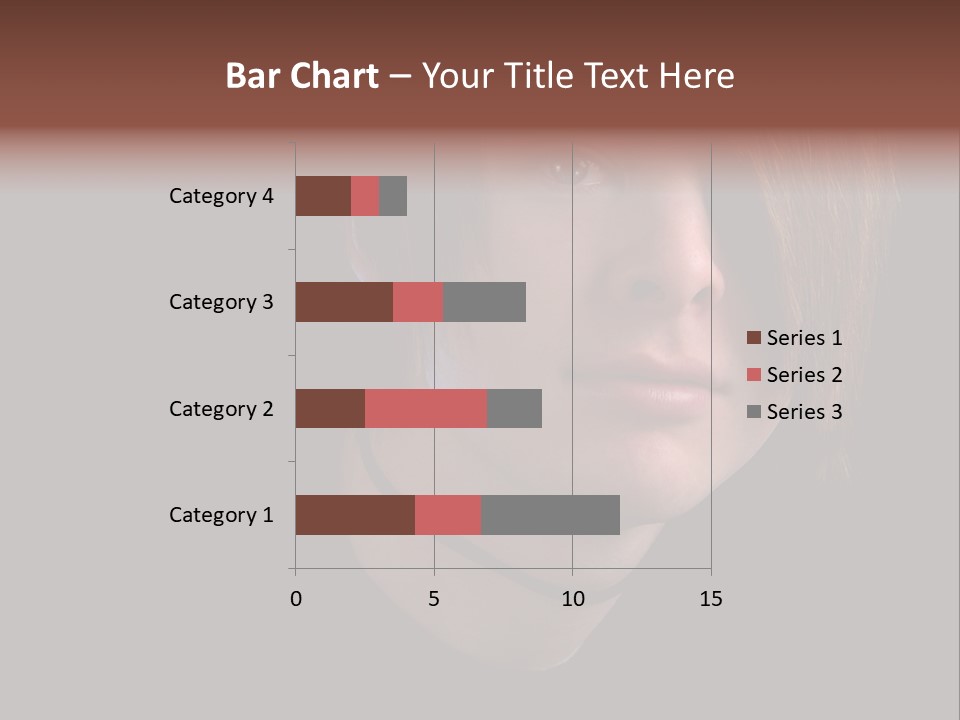 A Young Man With Brown Hair And A Black Shirt Is Looking At The Camera PowerPoint Template