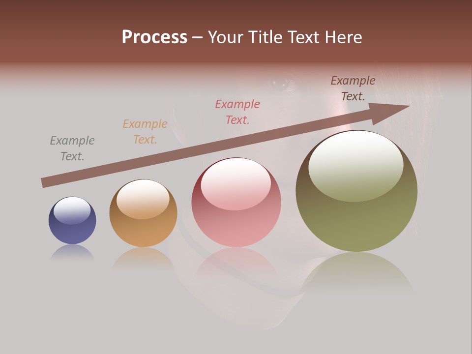 A Young Man With Brown Hair And A Black Shirt Is Looking At The Camera PowerPoint Template