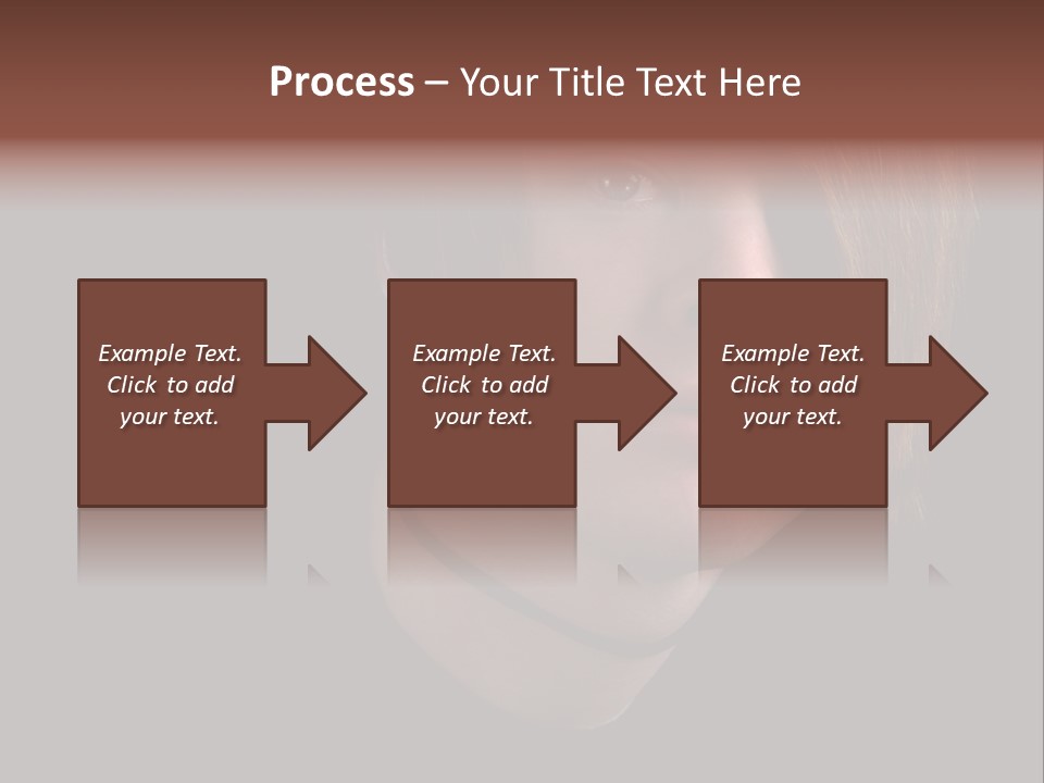 A Young Man With Brown Hair And A Black Shirt Is Looking At The Camera PowerPoint Template