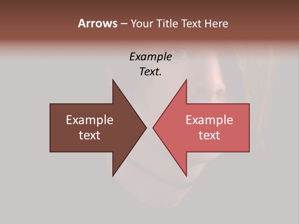A Young Man With Brown Hair And A Black Shirt Is Looking At The Camera PowerPoint Template