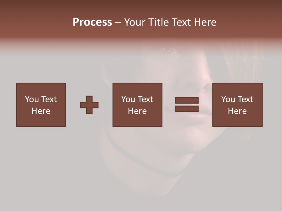 A Young Man With Brown Hair And A Black Shirt Is Looking At The Camera PowerPoint Template