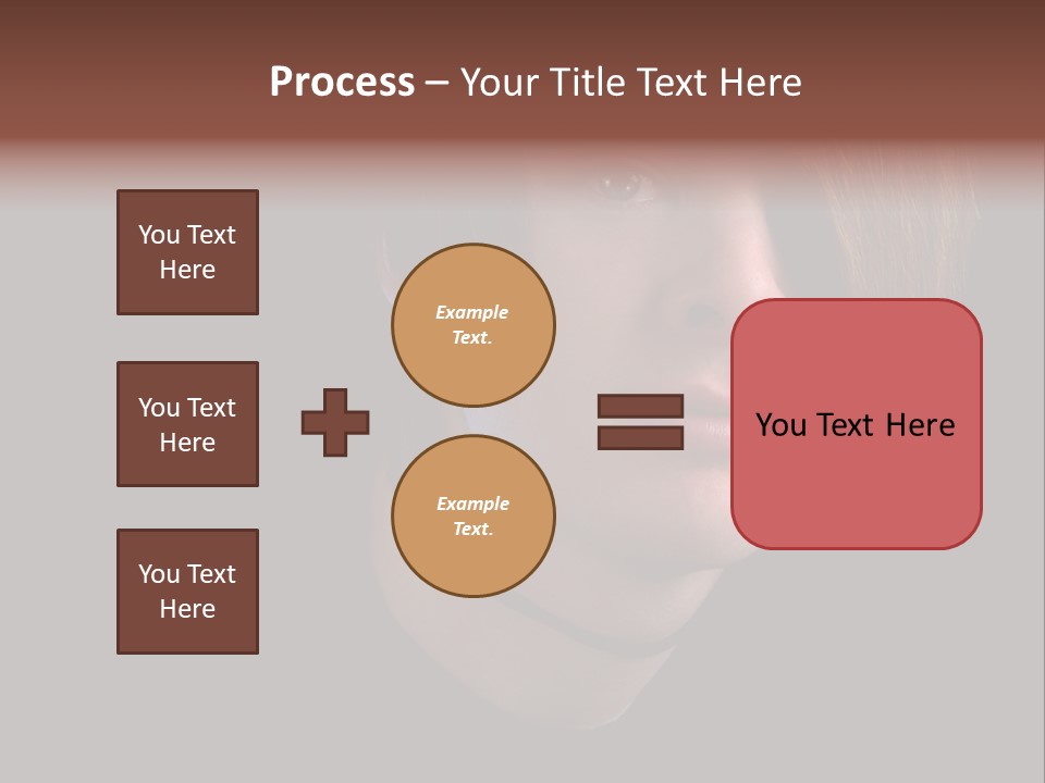 A Young Man With Brown Hair And A Black Shirt Is Looking At The Camera PowerPoint Template