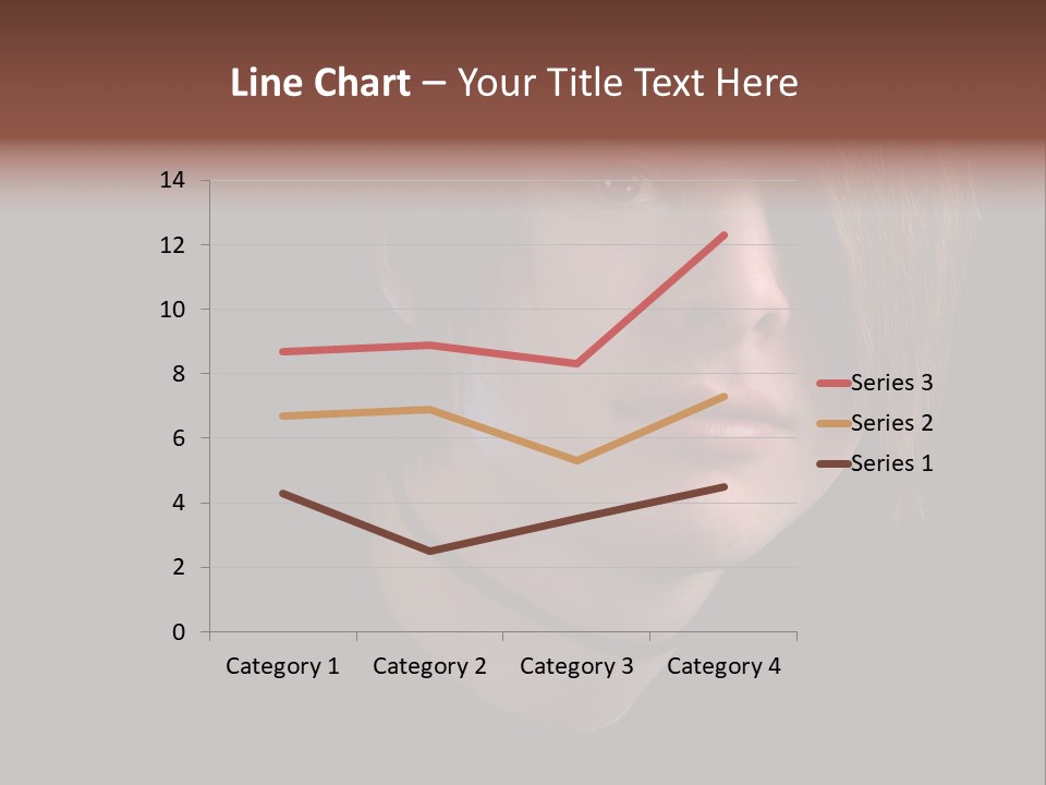 A Young Man With Brown Hair And A Black Shirt Is Looking At The Camera PowerPoint Template