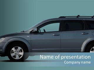 Brand Vehicle Auto PowerPoint Template