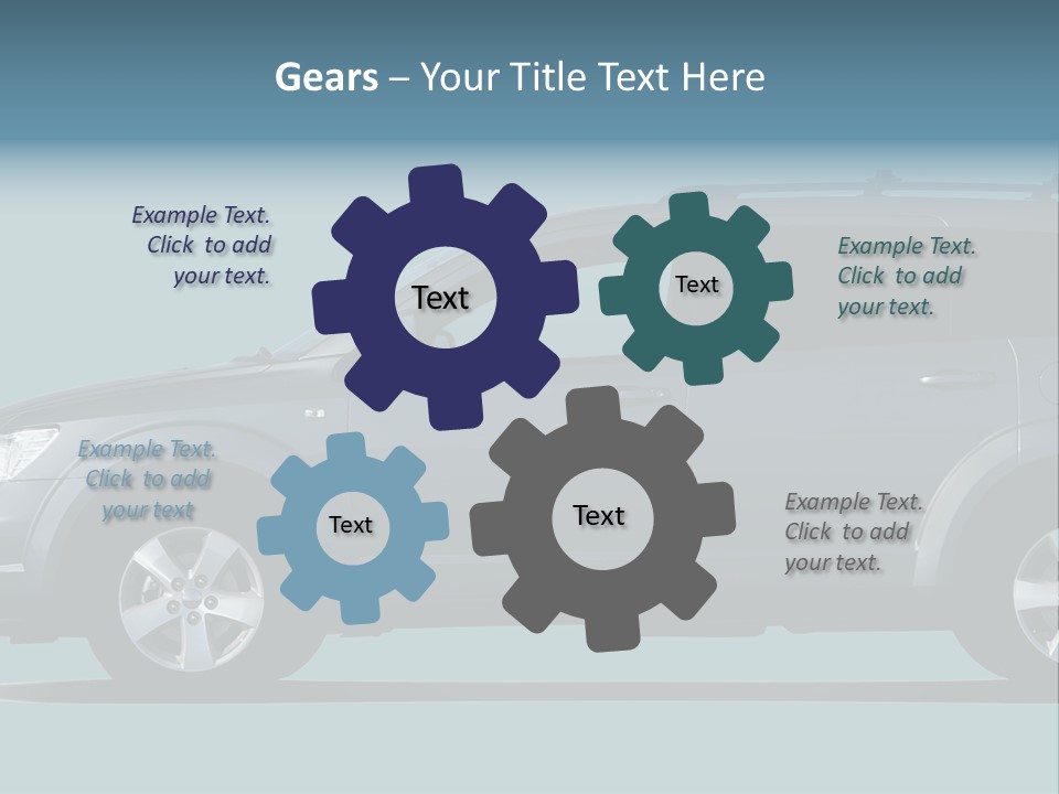Brand Vehicle Auto PowerPoint Template