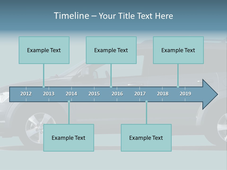 Brand Vehicle Auto PowerPoint Template