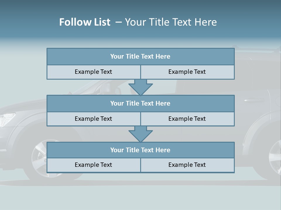Brand Vehicle Auto PowerPoint Template