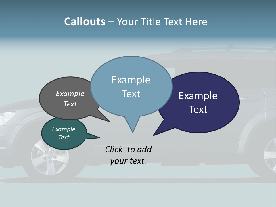 Brand Vehicle Auto PowerPoint Template