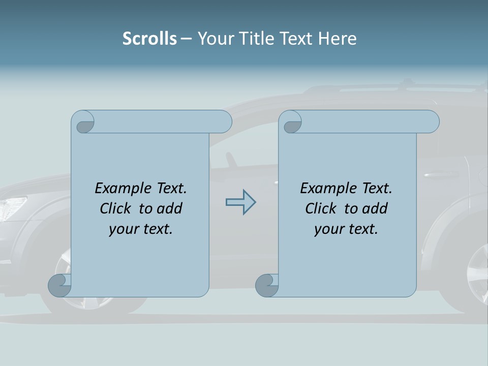 Brand Vehicle Auto PowerPoint Template