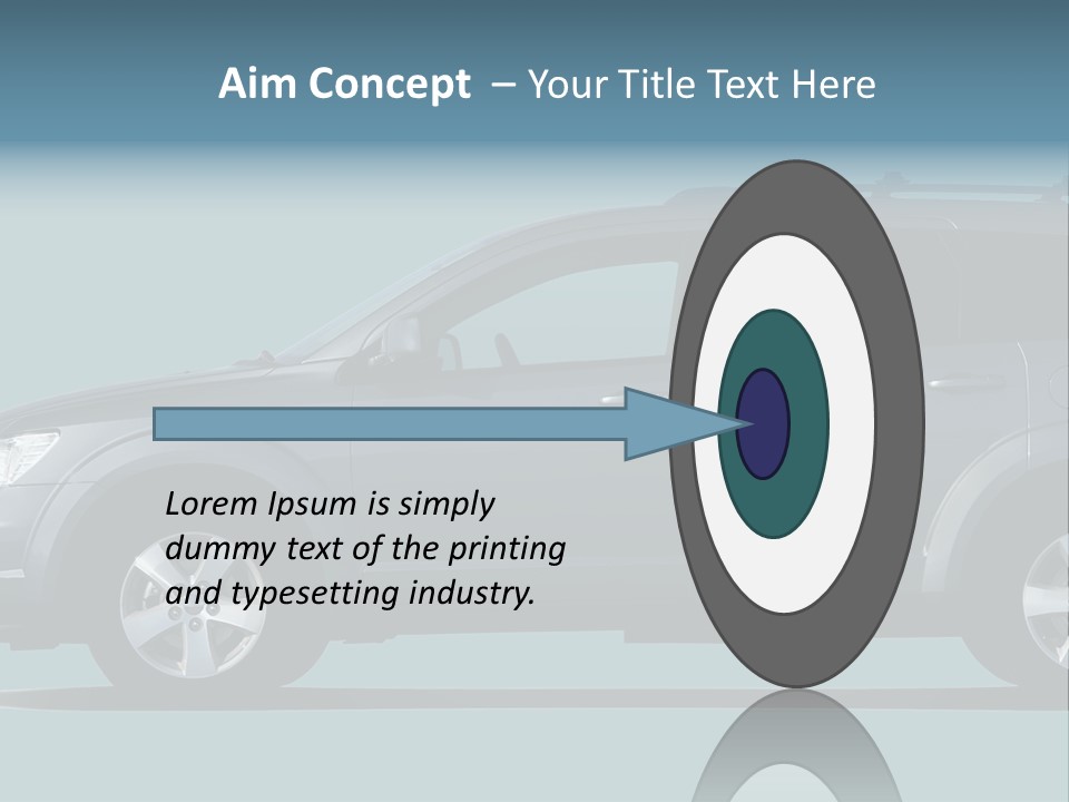 Brand Vehicle Auto PowerPoint Template