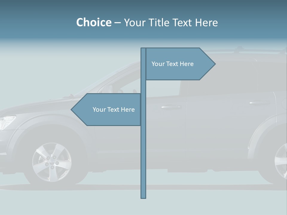 Brand Vehicle Auto PowerPoint Template