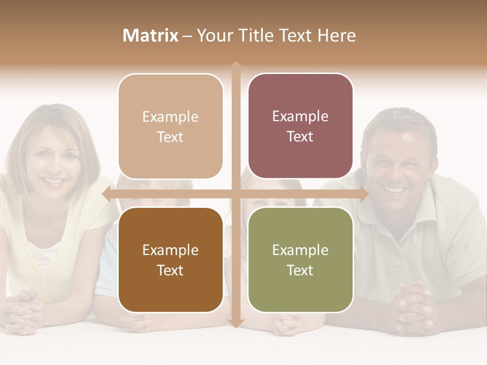 Having Sister Down PowerPoint Template