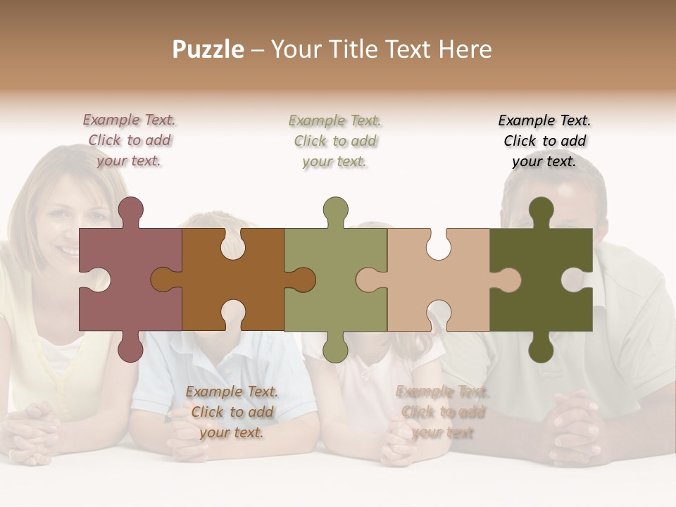 Having Sister Down PowerPoint Template