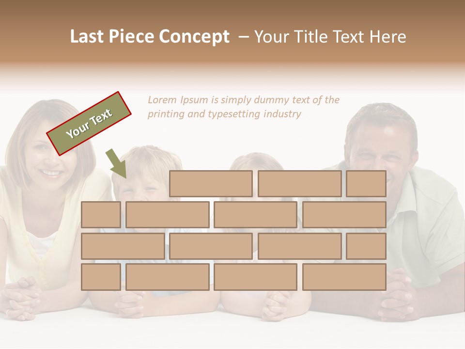 Having Sister Down PowerPoint Template