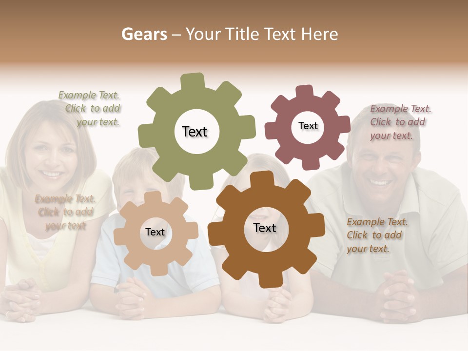 Having Sister Down PowerPoint Template