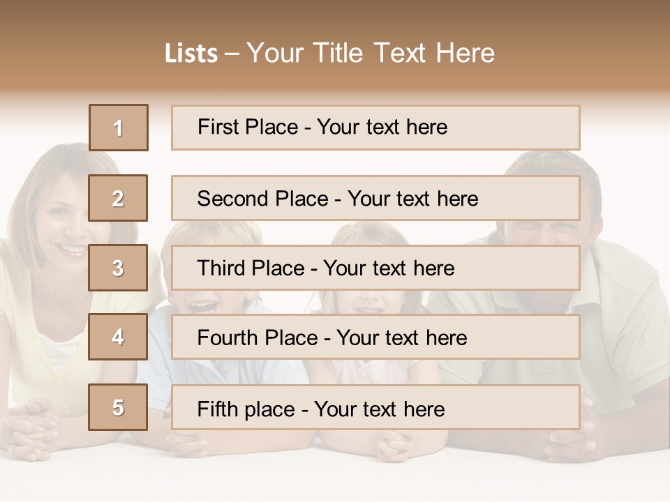 Having Sister Down PowerPoint Template