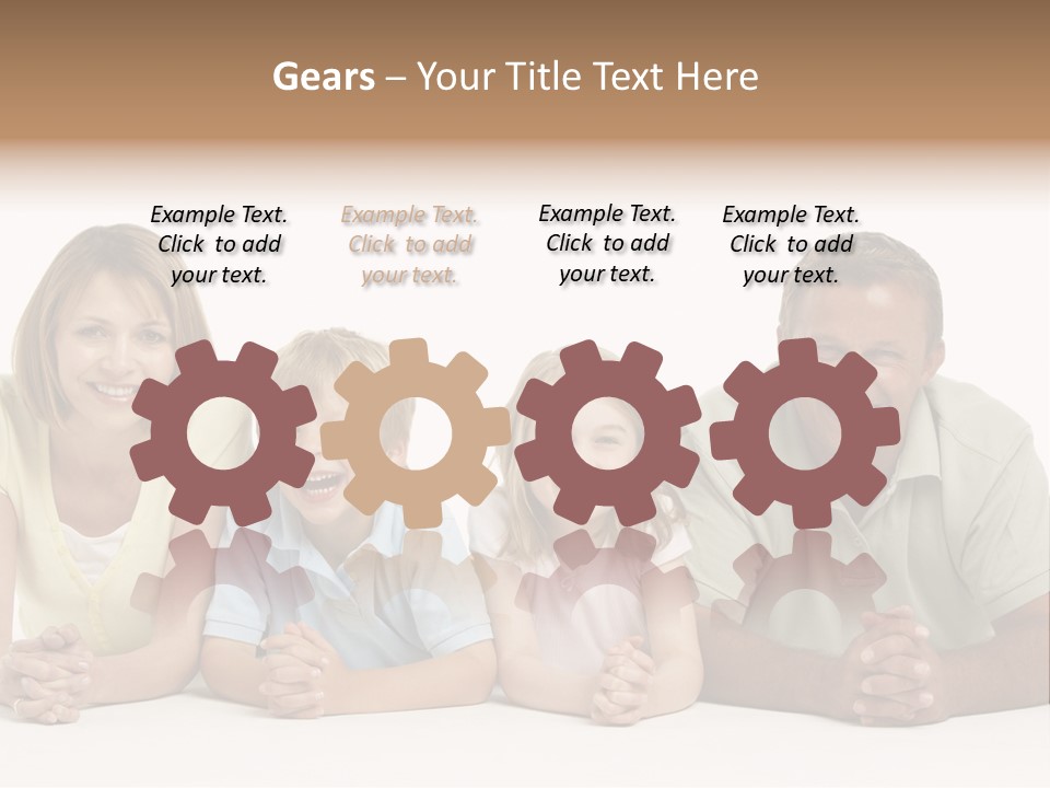 Having Sister Down PowerPoint Template