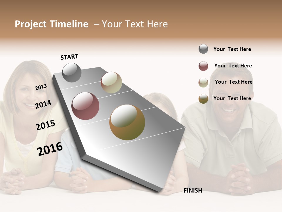 Having Sister Down PowerPoint Template
