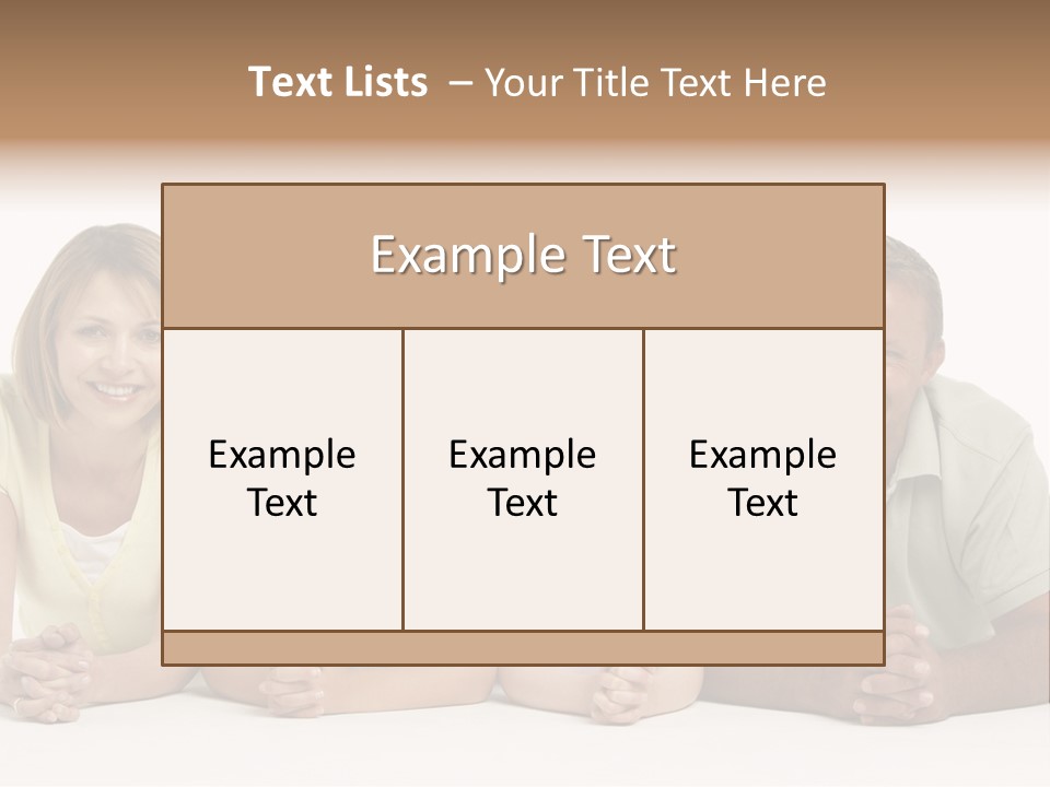 Having Sister Down PowerPoint Template