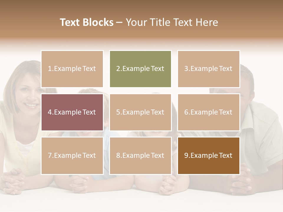 Having Sister Down PowerPoint Template