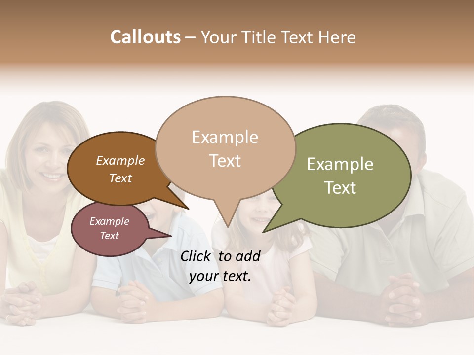 Having Sister Down PowerPoint Template