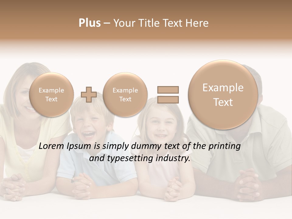 Having Sister Down PowerPoint Template