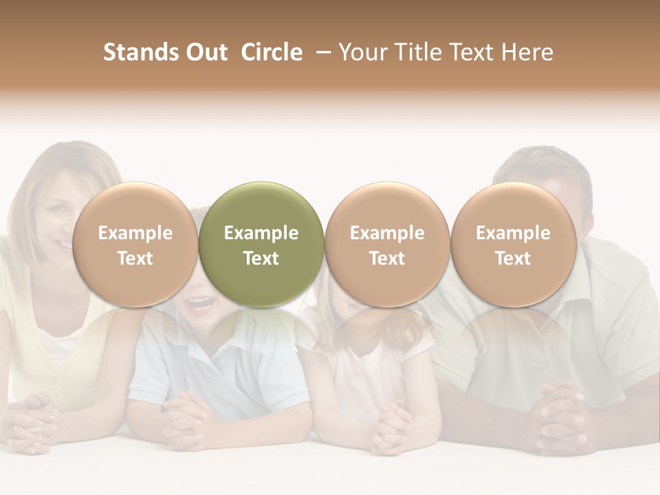 Having Sister Down PowerPoint Template