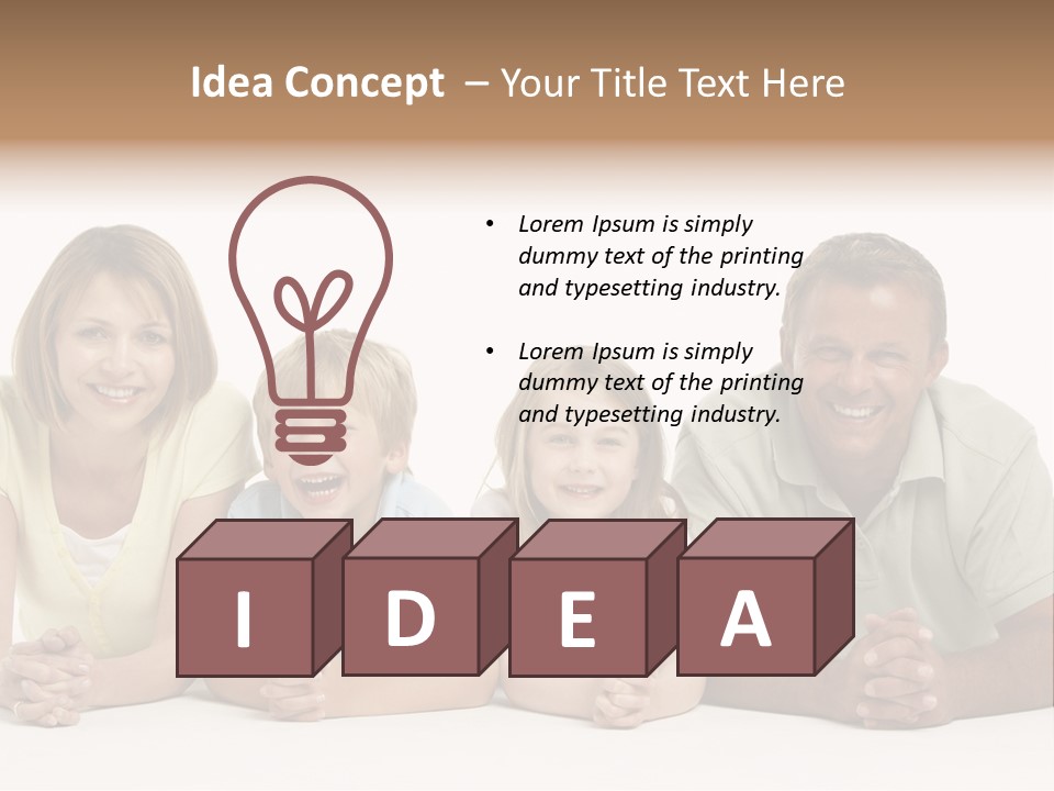 Having Sister Down PowerPoint Template