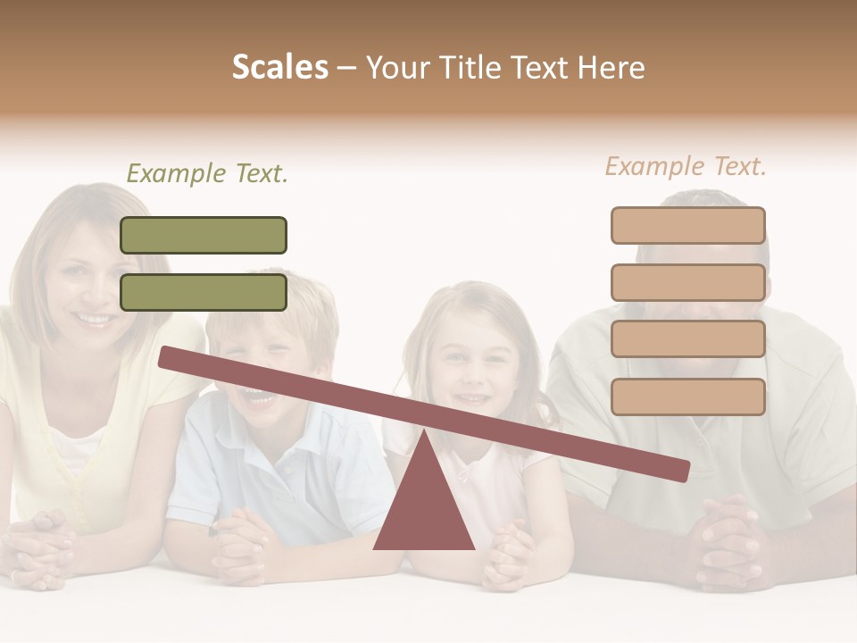 Having Sister Down PowerPoint Template