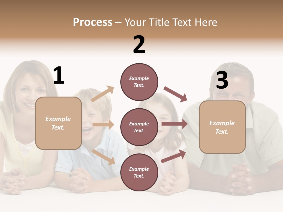 Having Sister Down PowerPoint Template