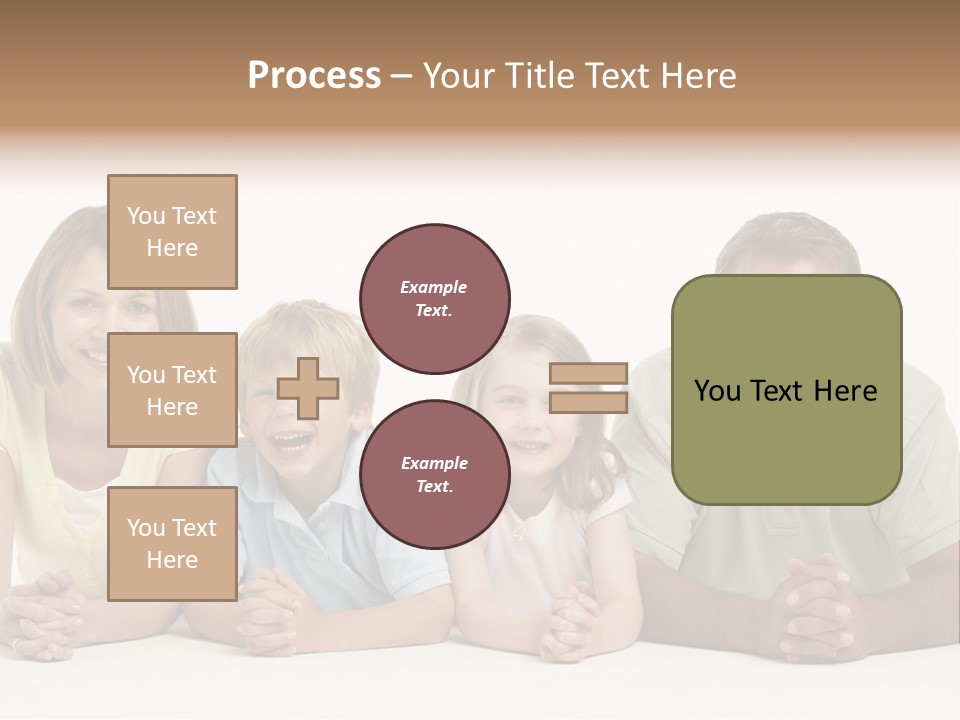 Having Sister Down PowerPoint Template