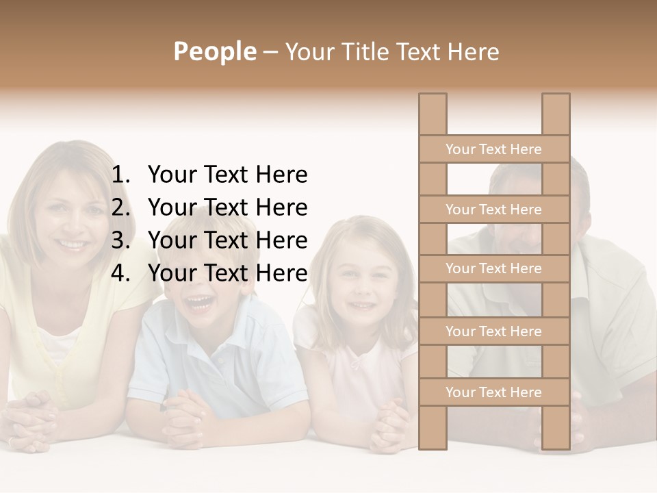 Having Sister Down PowerPoint Template