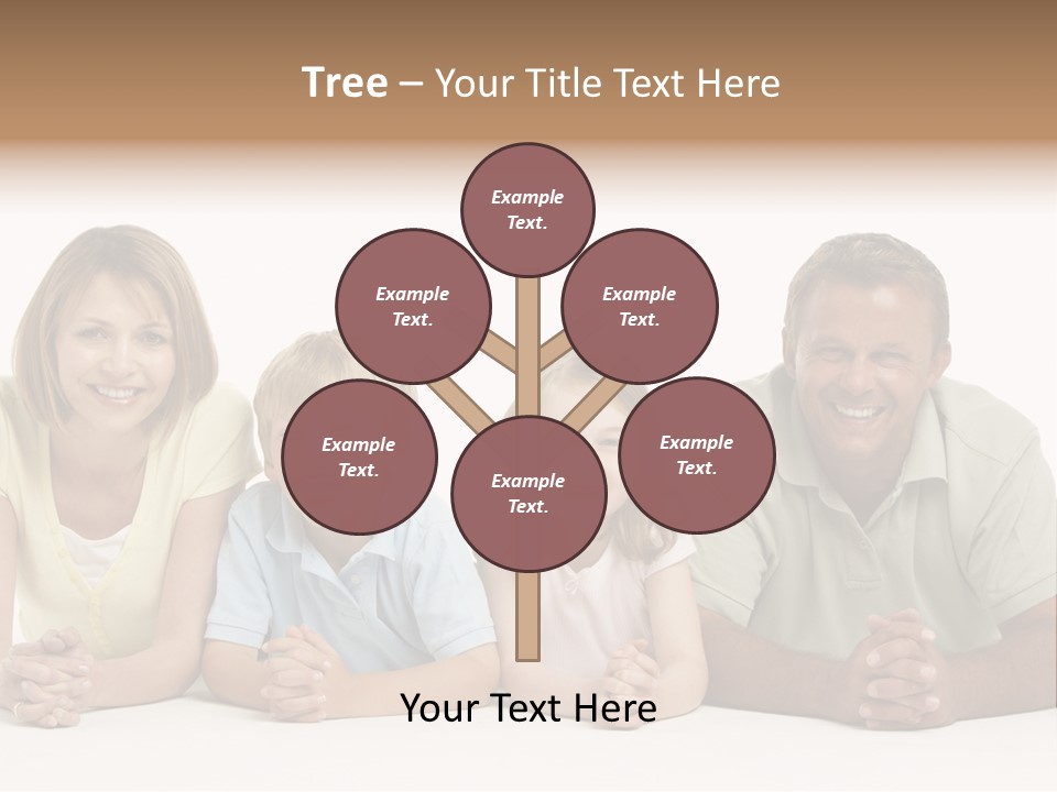 Having Sister Down PowerPoint Template