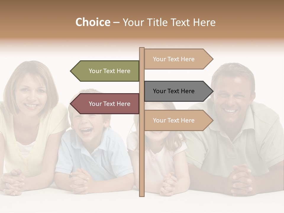 Having Sister Down PowerPoint Template