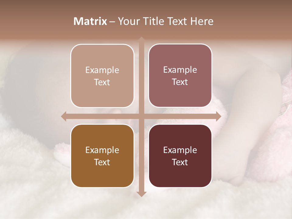 Breastfeed Infant Sleep PowerPoint Template