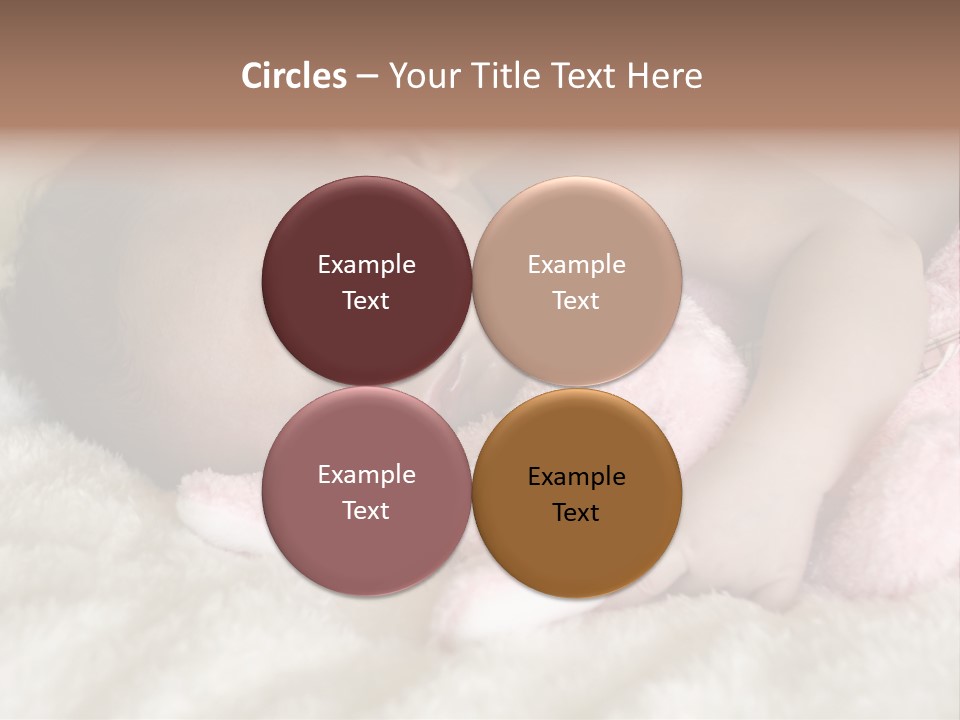 Breastfeed Infant Sleep PowerPoint Template