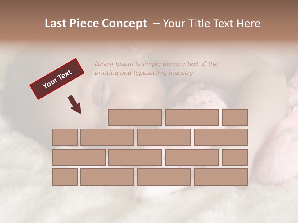 Breastfeed Infant Sleep PowerPoint Template