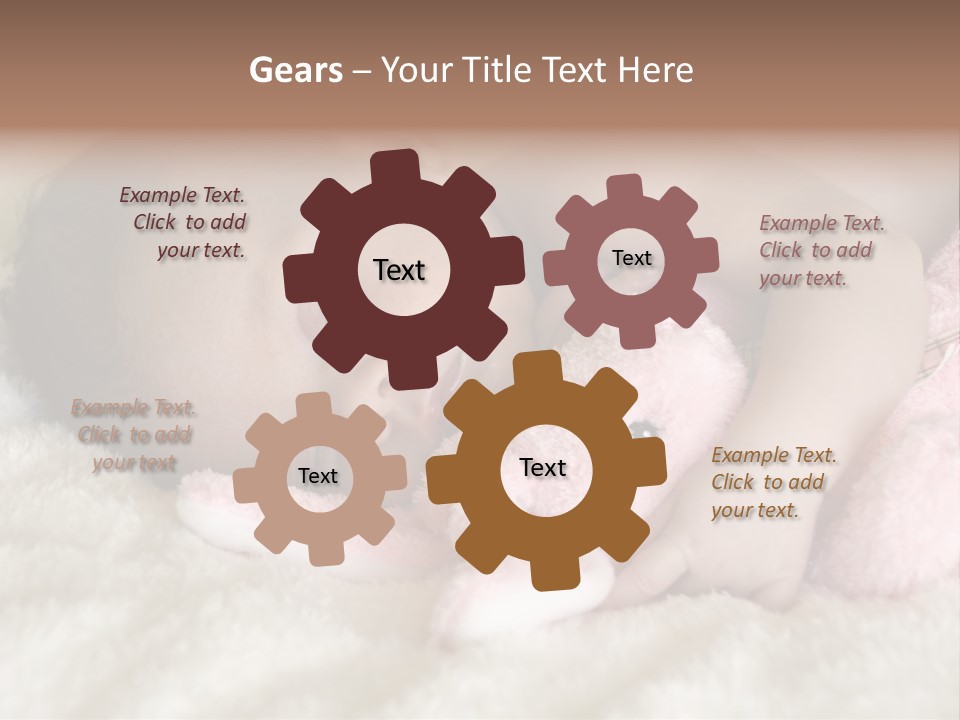 Breastfeed Infant Sleep PowerPoint Template