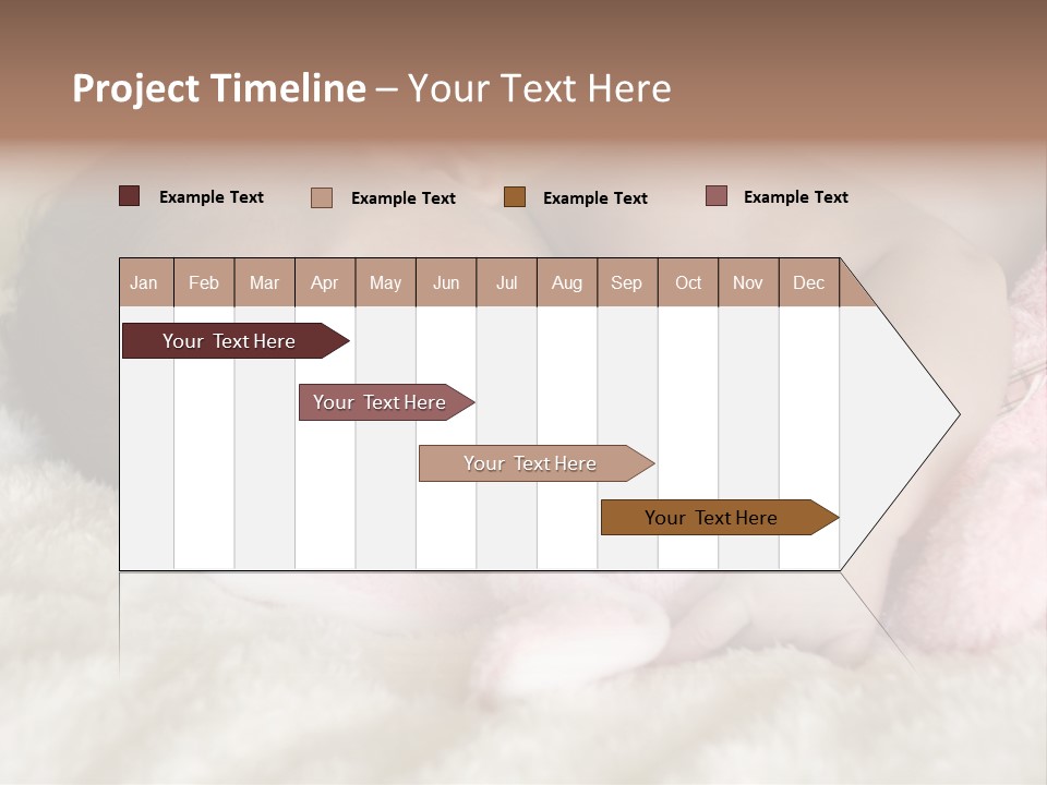 Breastfeed Infant Sleep PowerPoint Template