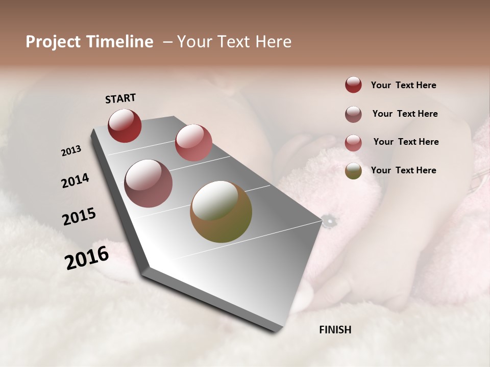 Breastfeed Infant Sleep PowerPoint Template