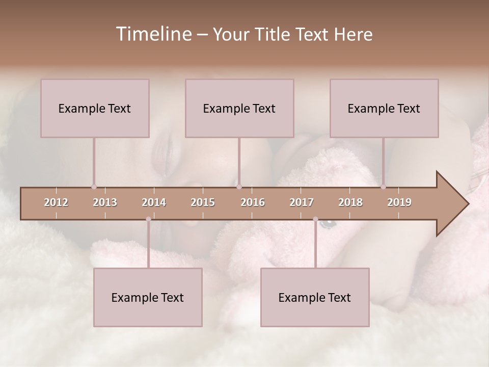 Breastfeed Infant Sleep PowerPoint Template