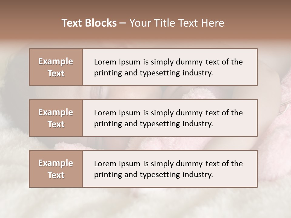 Breastfeed Infant Sleep PowerPoint Template