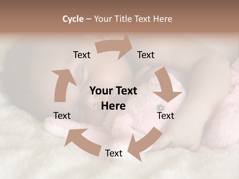 Breastfeed Infant Sleep PowerPoint Template