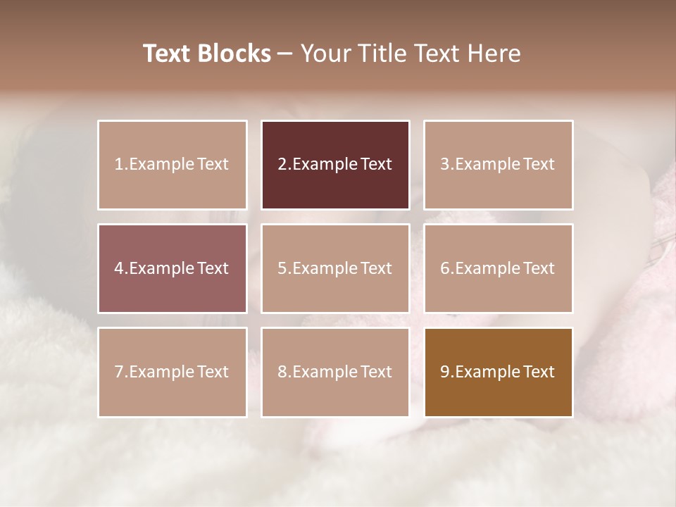 Breastfeed Infant Sleep PowerPoint Template