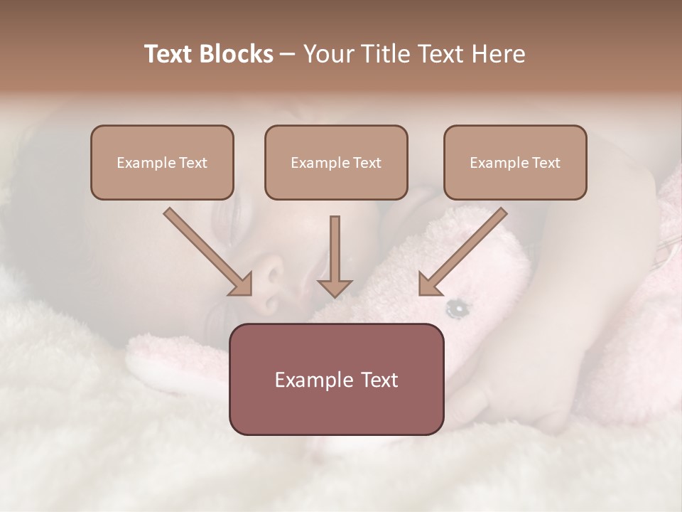 Breastfeed Infant Sleep PowerPoint Template