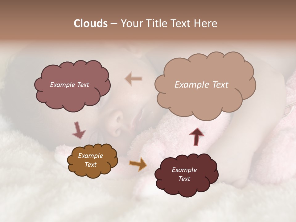 Breastfeed Infant Sleep PowerPoint Template